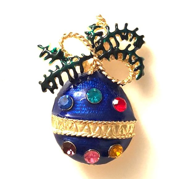 CHRISTMAS TREE ORNAMENTS, CHOOSE BLUE, RED, OR GRE - Picture 5 of 9